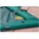 Copertura invernale Wincover 5,50 x 9,50 rettangolare per piscina 8 x 4 m, completa di tubolari