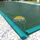 Copertura invernale Wincover 5,50 x 9,50 - Telo per piscina 8 x 4 m, completo di tubolari