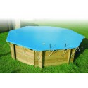 Copertura invernale Ubbink 6,10x4 m per piscina Ocea 610 