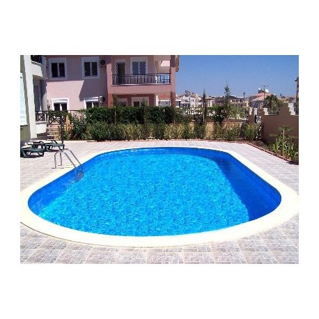 Piscina Maldive Ovale 5 x 3 m - altezza 120 cm - 16 mc