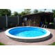 Piscina Gre Sumatra tonda diam. 420 x h 120 cm interrata