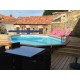 Piscina GRE CANNELLE in legno 5,51 x 3,51 m - h 1,19 m