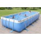 Kit Piscina Garda 350 - NewPlast - 3,20 x 2,20m - h 100 cm