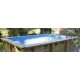 Piscina in legno 2,50 x 4,50 m rettangolare Azura Ubbink