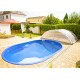 Piscina in vetroresina interrata Olymp 4,50 x 3,00 - altezza 120 cm