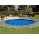 Piscina Rotonda Tirrenia Ø 3,60 m  - altezza 120 cm - 11 mc