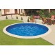 Piscina Rotonda Tirrenia Ø 3,60 m  - altezza 120 cm - 11 mc