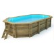 Ametista 657 - Piscina in legno 657 x 407 cm ottagonale