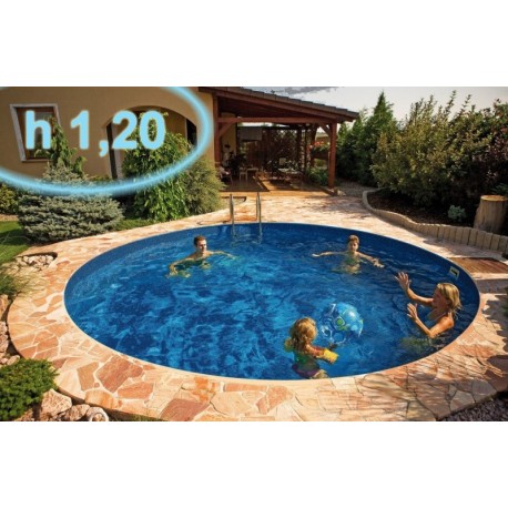 Piscina Rotonda Tirrenia Ø 4,60 m  - altezza 120 cm - 11 mc