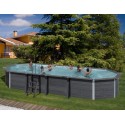 Gre Avantgarde 804 Piscina 8,04 x 3,86 m in legno composito 