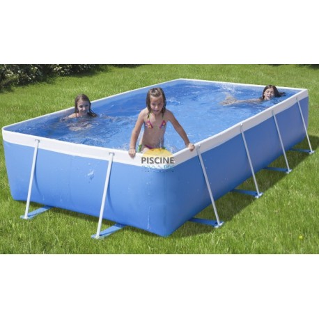 Kit Piscina Rio 400 TOP Poolmaster - NewPlast - 395 x 215 - h 80