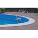 Bordo perimetrale ANTISDRUCCIOLO per piscine ROTONDE interrate in kit